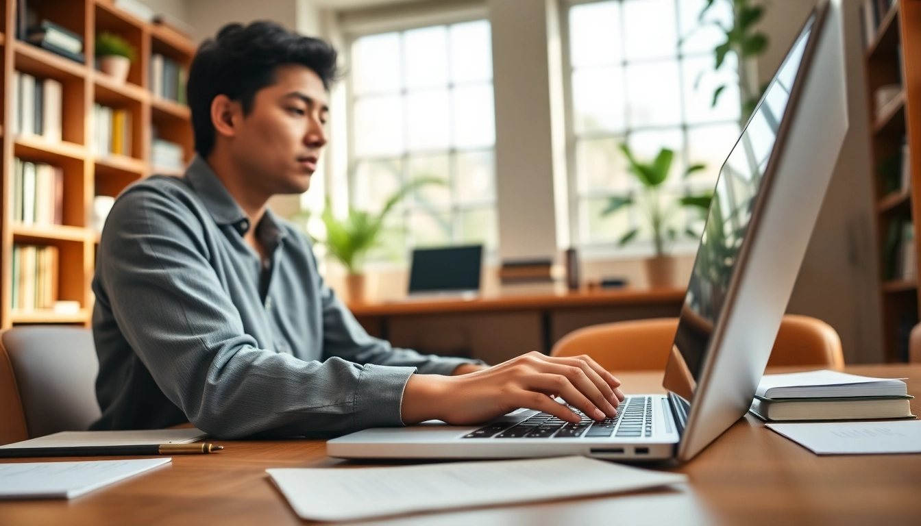 Students pursuing online university degrees from UK in a cozy study environment.