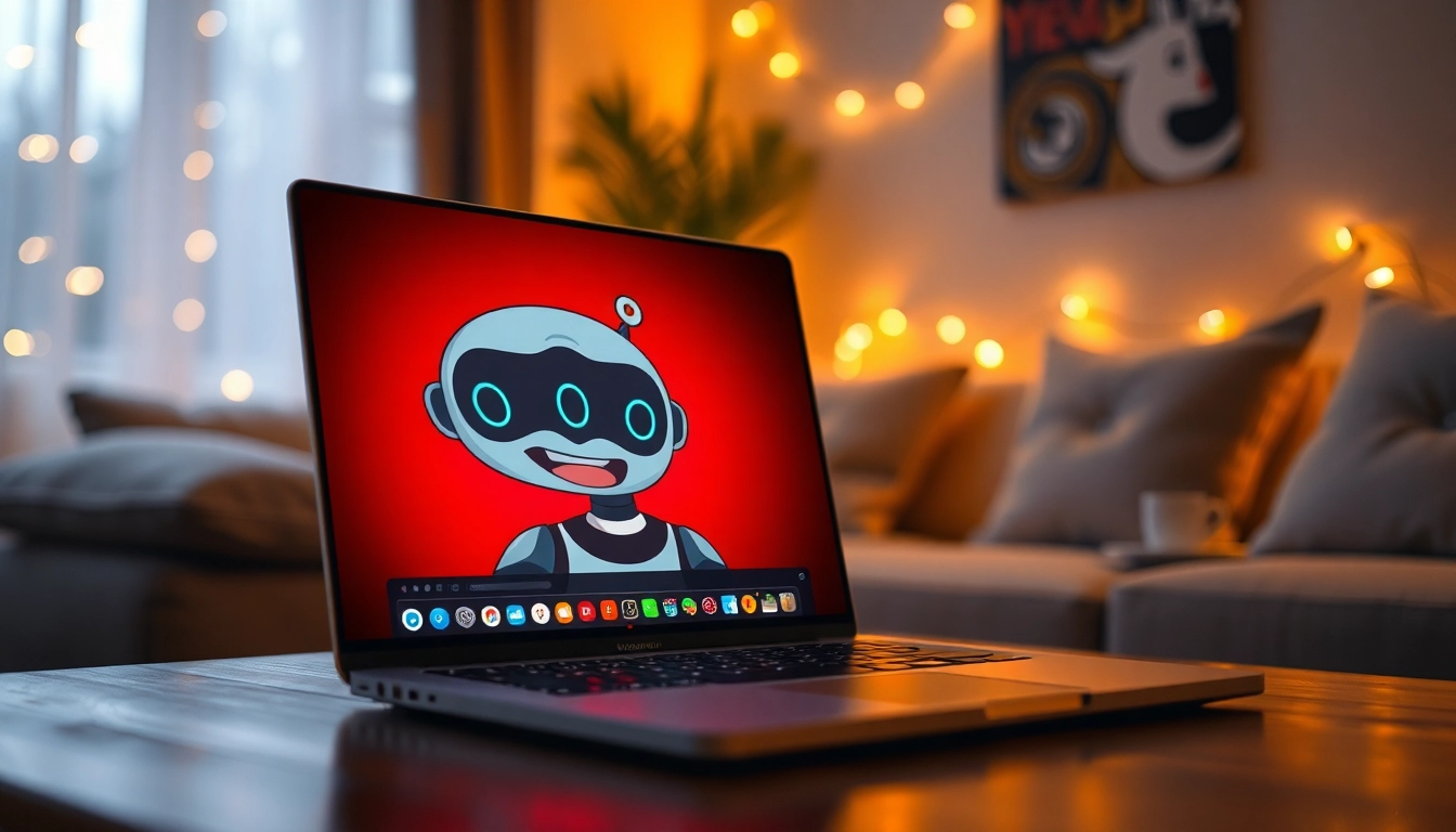 Engage with dirty ai through a captivating, animated chatbot in an intimate setting.