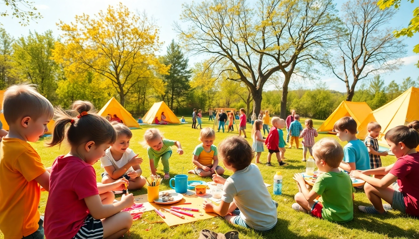 Children enjoying various activities at holiday camps, showcasing joy and community spirit.