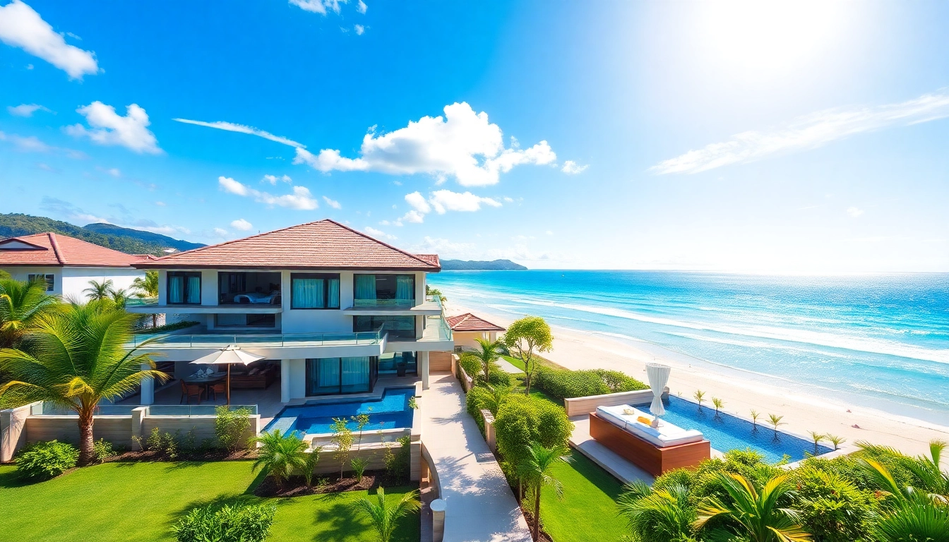 Engage with properties from a top real estate agent Phuket, featuring stunning luxury villas amidst tropical landscapes.