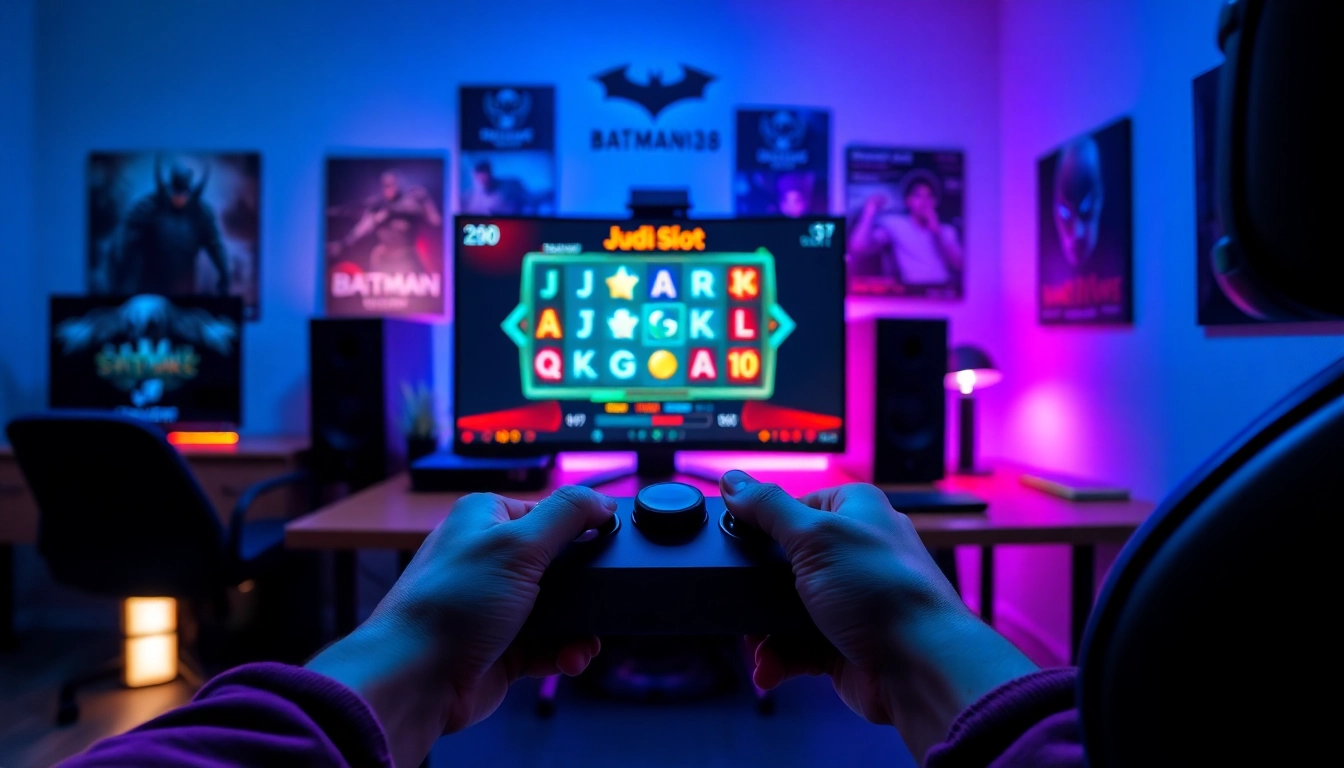Rasakan keseruan judi slot online batman138 dengan setup gaming profesional yang modern.