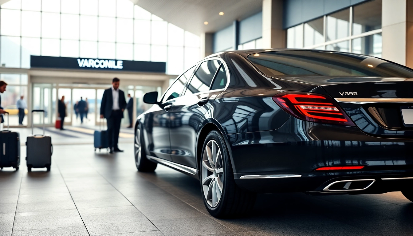 Experience car service Vancouver airport with a luxury vehicle, perfect for professional travelers.