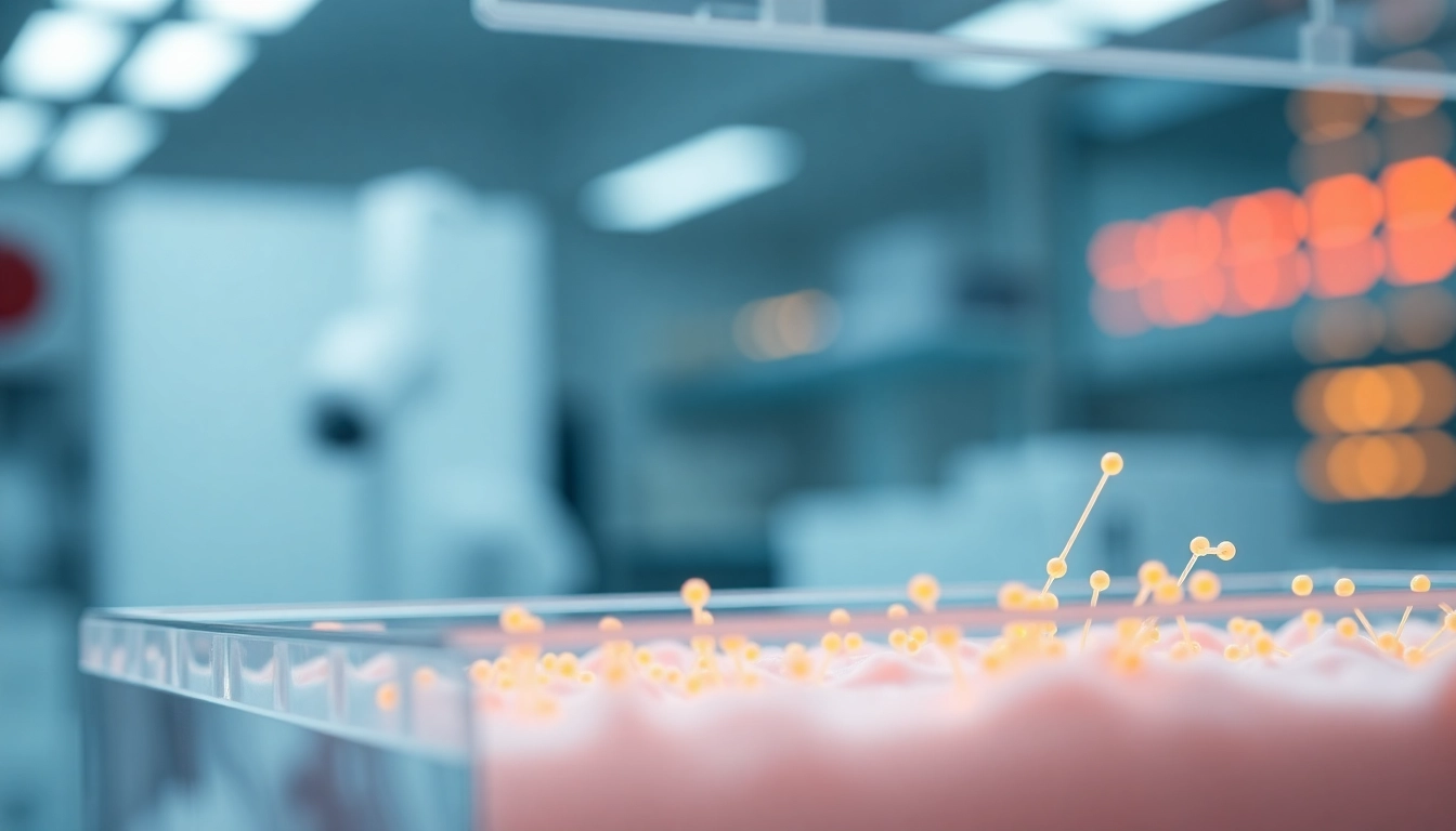 Observe the all check process in TeSR™ stem cell culture media within a lab setting for detailed research.