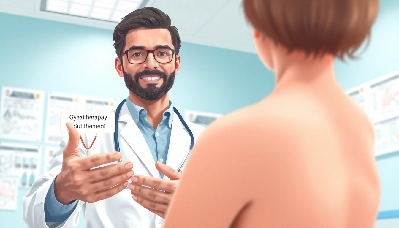 Understand genital warts removal techniques with a healthcare professional demonstrating treatment.