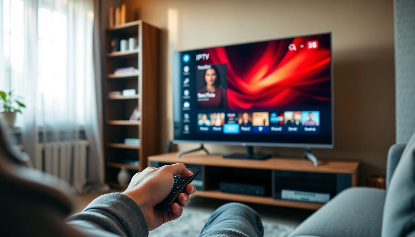 Discover the vibrant experience of xtreme hd iptv in a modern entertainment setup.