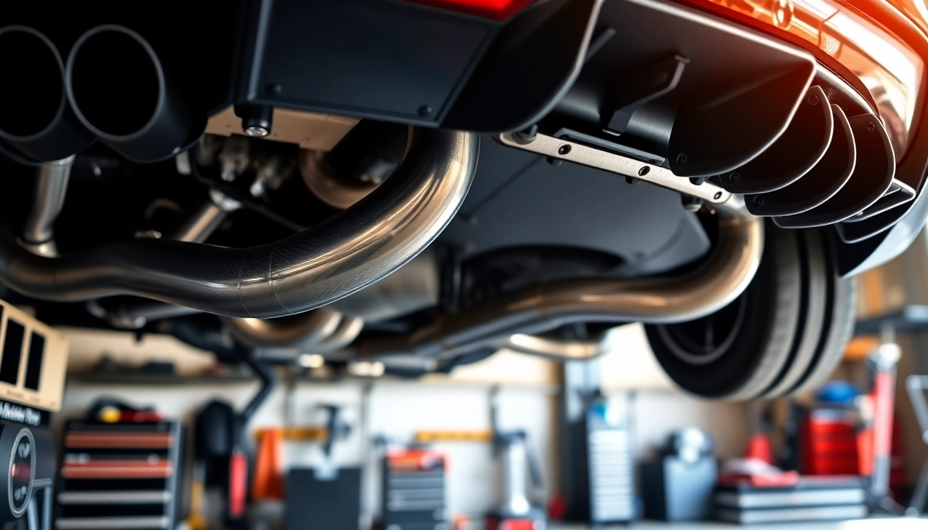 Showcasing the f80 single midpipe installed on a BMW F80 M3, highlighting design features and metallic finish.